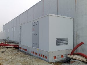 Cabine elettriche monoblocco | Modulo Cimac | Produzione in serie di cabine elettriche prefabbricate in c.a.v. e omologate ENEL